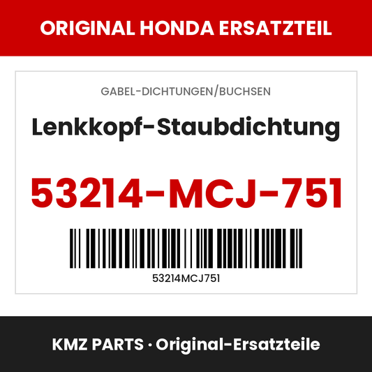 Honda Original Lenkkopf-Staubdichtung 53214-MCJ-751