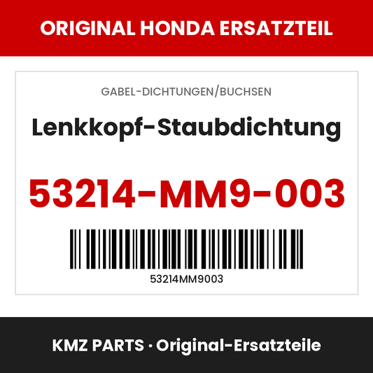 Honda Original Lenkkopf-Staubdichtung 53214-MM9-003