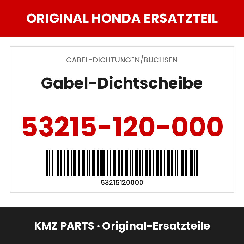 Honda Original Gabel-Dichtscheibe 53215-120-000