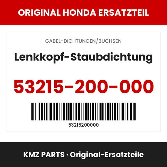 Honda Original Lenkkopf-Staubdichtung 53215-200-000