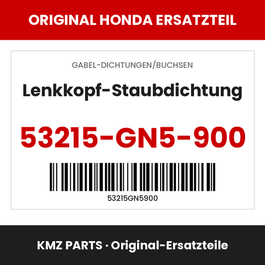 Honda Original Lenkkopf-Staubdichtung 53215-GN5-900