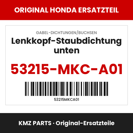 Honda Original Lenkkopf-Staubdichtung unten 53215-MKC-A01