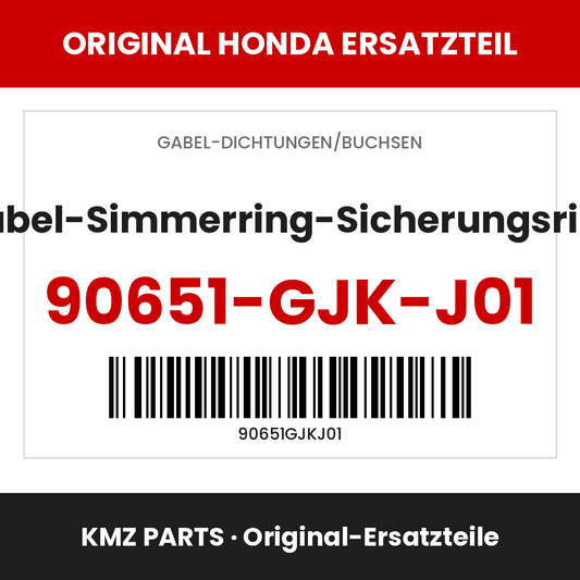 Honda Original Gabel-Simmerring-Sicherungsring 90651-GJK-J01