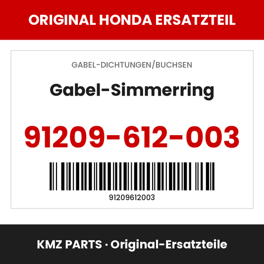 Honda Original Gabel-Simmerring 91209-612-003