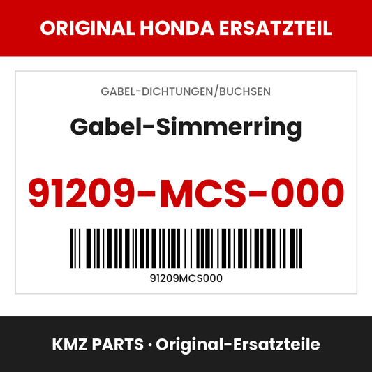 Honda Original Gabel-Simmerring 91209-MCS-000