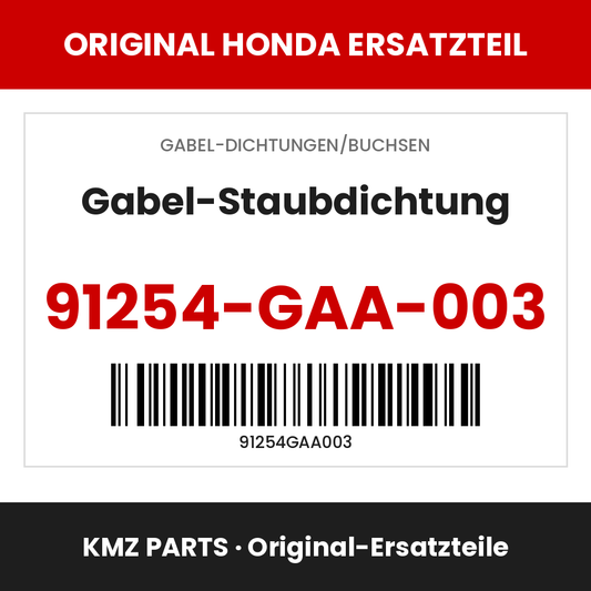Honda Original Gabel-Staubdichtung 91254-GAA-003