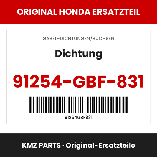 Honda Original Dichtung 91254-GBF-831