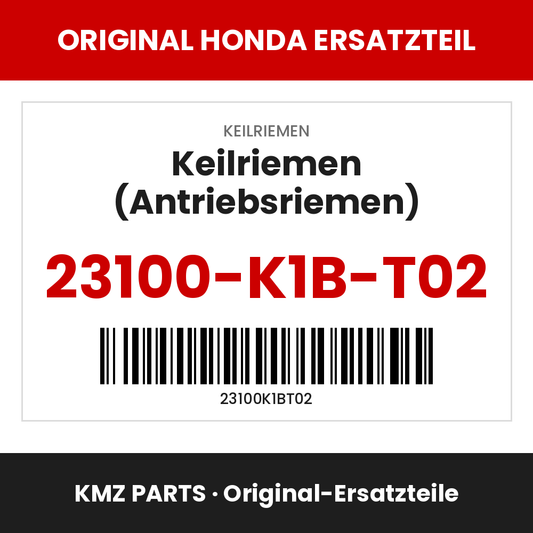 Honda Original Keilriemen (Antriebsriemen) 23100-K1B-T02