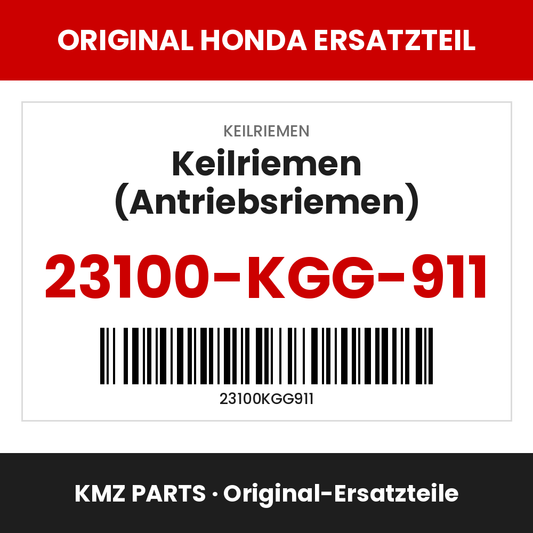 Honda Original Keilriemen (Antriebsriemen) 23100-KGG-911