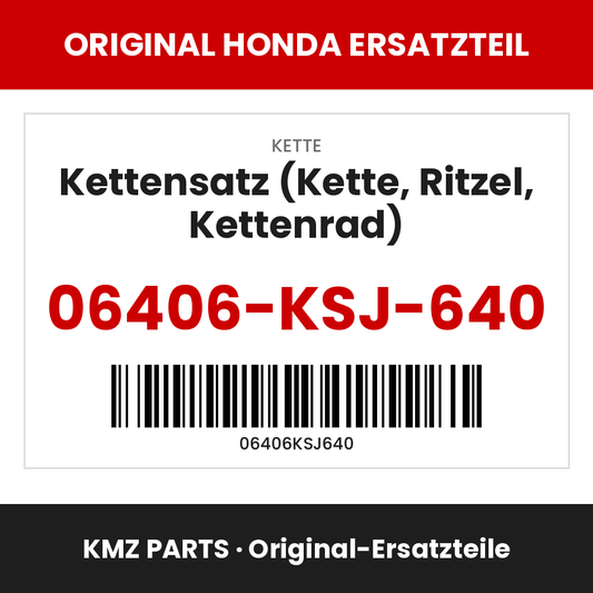 Honda Original Kettensatz (Kette, Ritzel, Kettenrad) 06406-KSJ-640