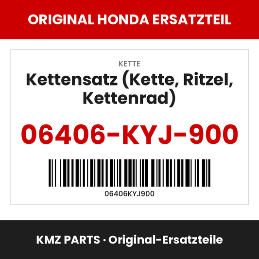 Honda Original Kettensatz (Kette, Ritzel, Kettenrad) 06406-KYJ-900