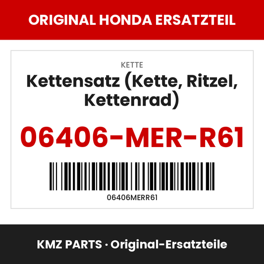 Honda Original Kettensatz (Kette, Ritzel, Kettenrad) 06406-MER-R61