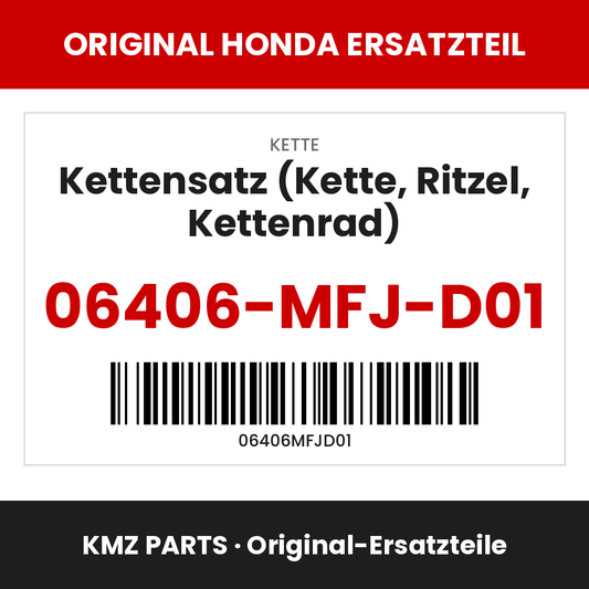 Honda Original Kettensatz (Kette, Ritzel, Kettenrad) 06406-MFJ-D01