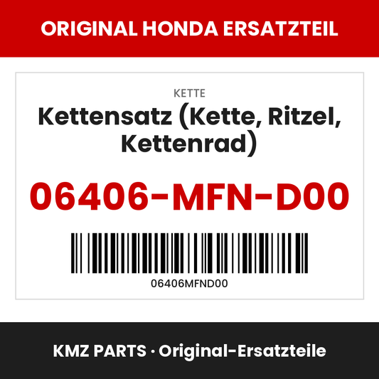 Honda Original Kettensatz (Kette, Ritzel, Kettenrad) 06406-MFN-D00