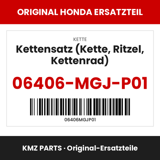 Honda Original Kettensatz (Kette, Ritzel, Kettenrad) 06406-MGJ-P01