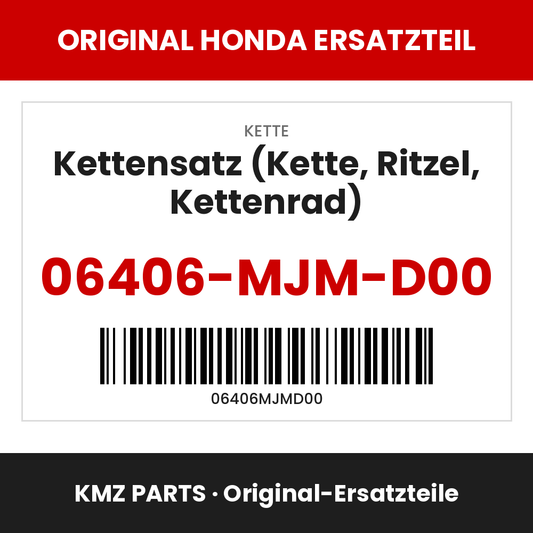 Honda Original Kettensatz (Kette, Ritzel, Kettenrad) 06406-MJM-D00
