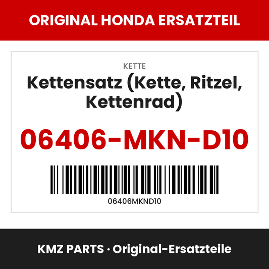 Honda Original Kettensatz (Kette, Ritzel, Kettenrad) 06406-MKN-D10
