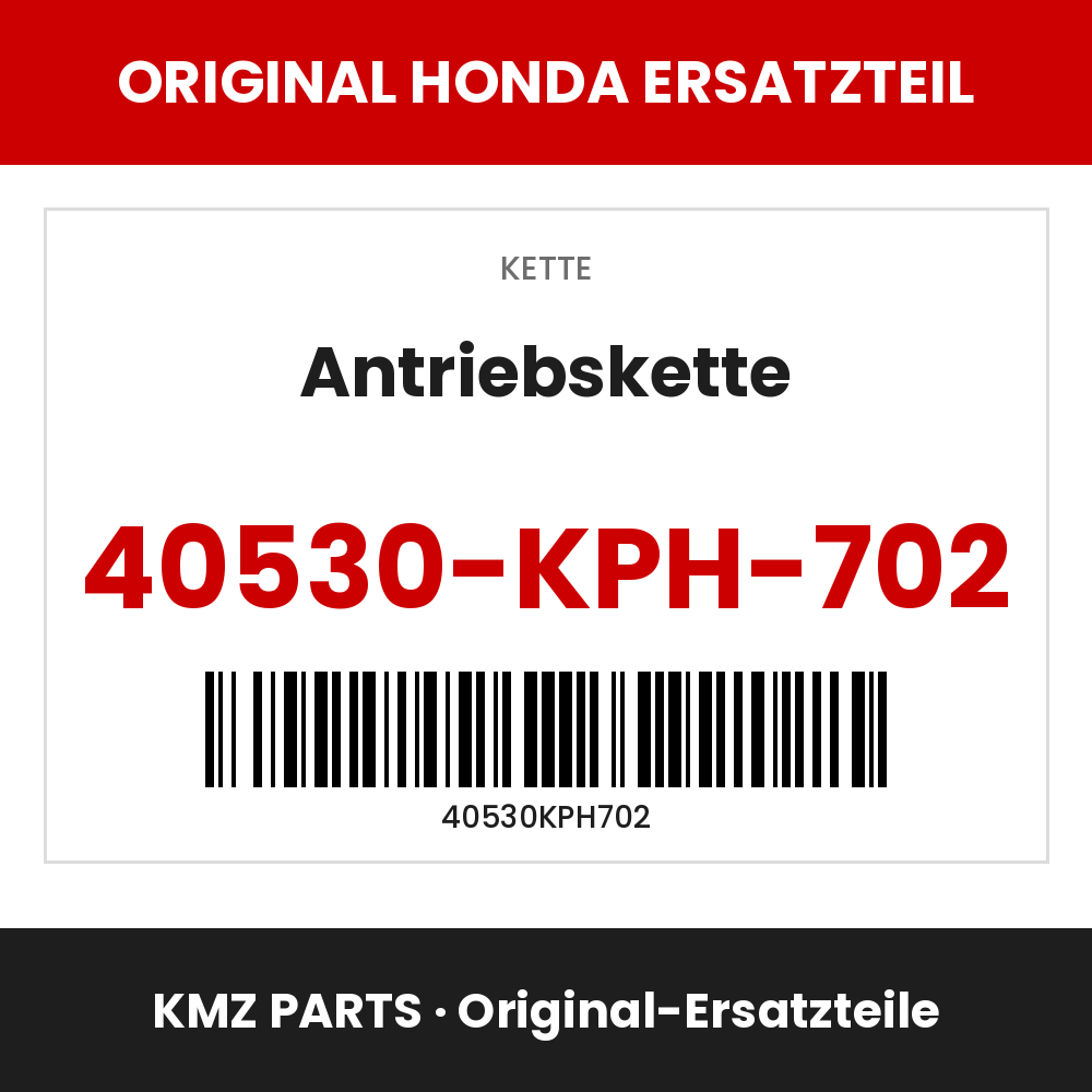 Honda Original Antriebskette 40530-KPH-702