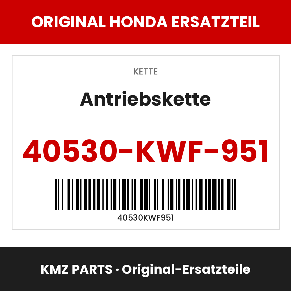 Honda Original Antriebskette 40530-KWF-951