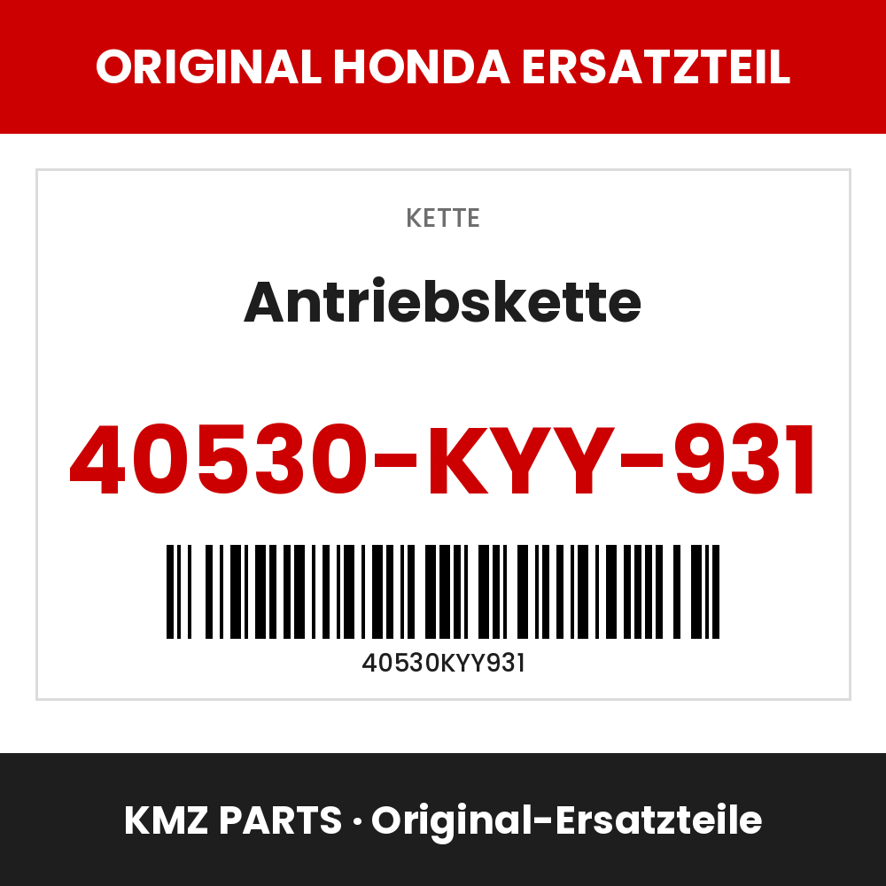 Honda Original Antriebskette 40530-KYY-931