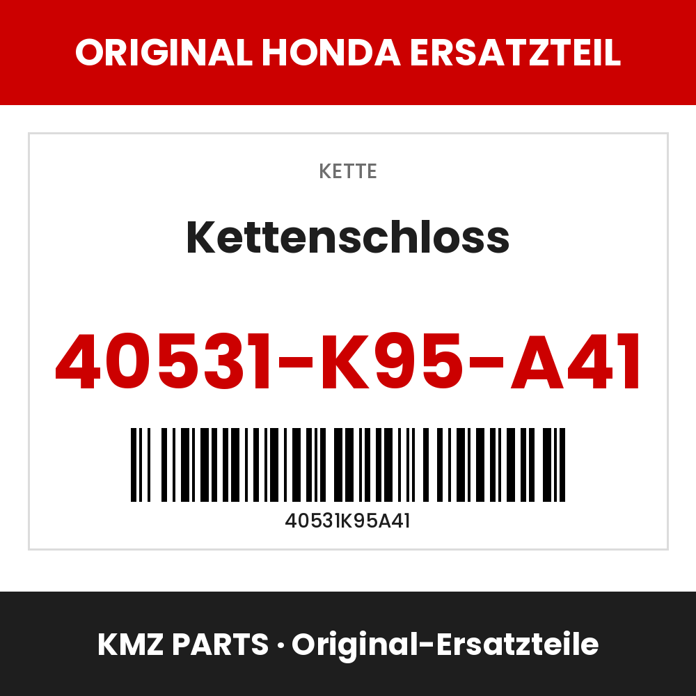 Honda Original Kettenschloss 40531-K95-A41