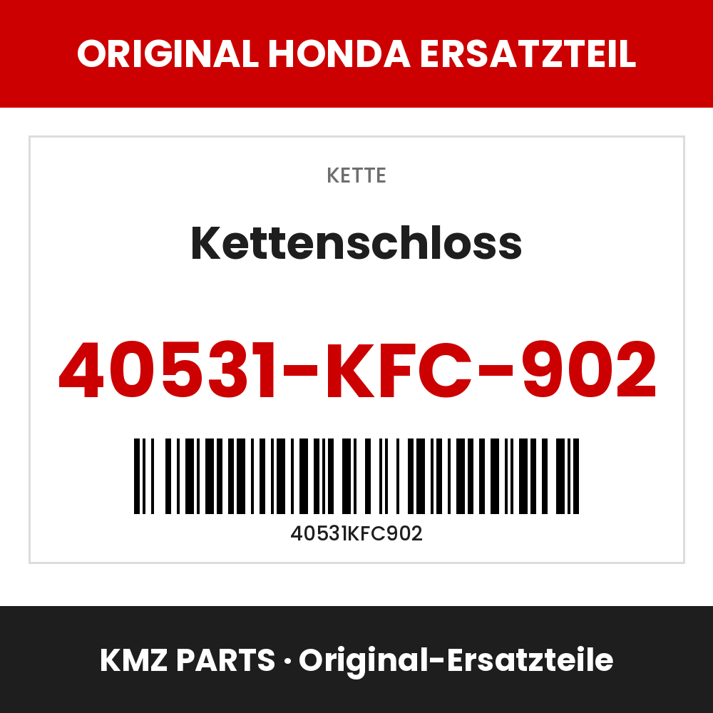 Honda Original Kettenschloss 40531-KFC-902