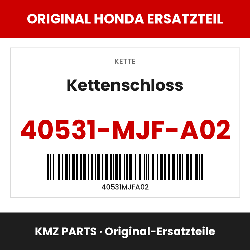 Honda Original Kettenschloss 40531-MJF-A02
