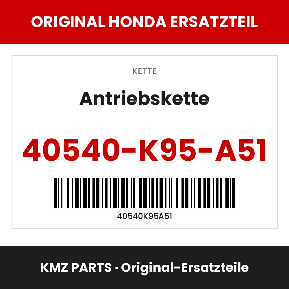 Honda Original Antriebskette 40540-K95-A51