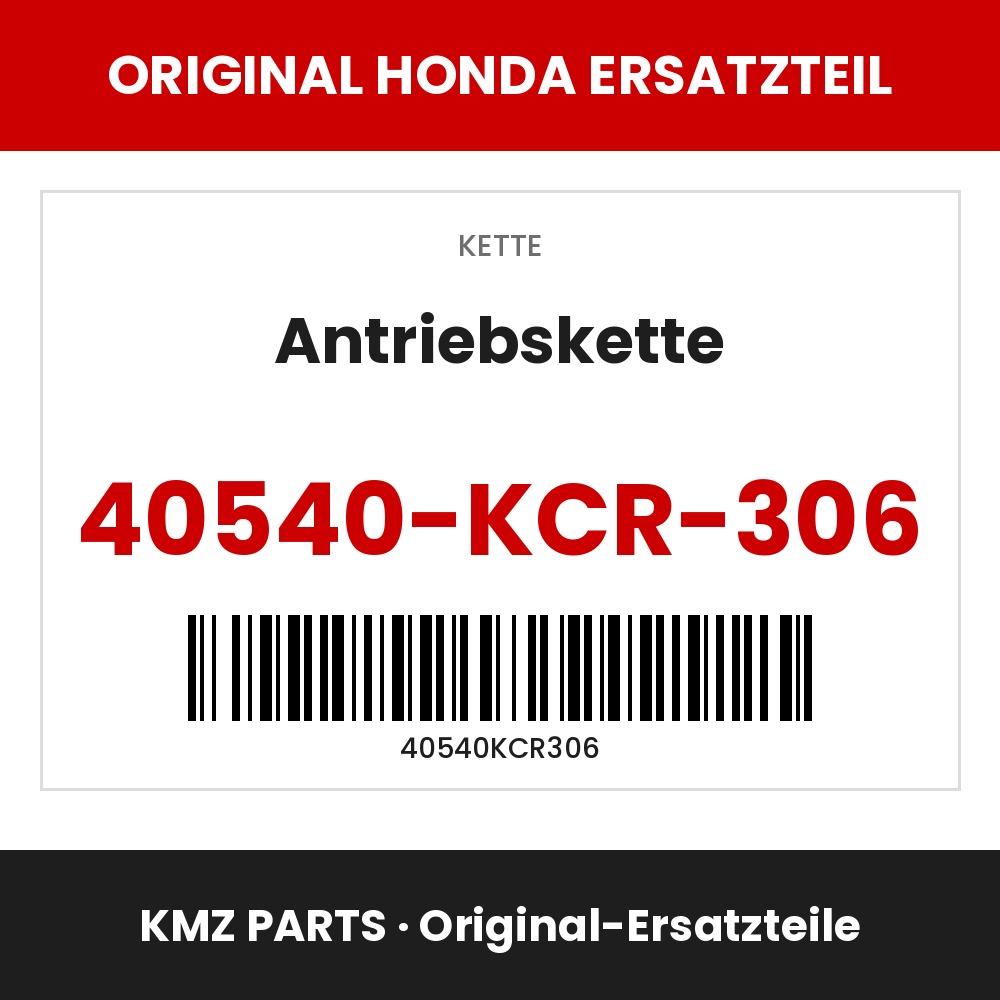 Honda Original Antriebskette 40540-KCR-306