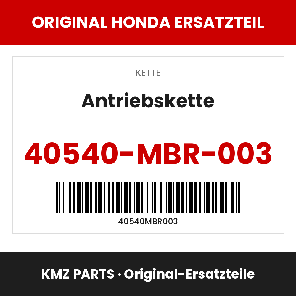 Honda Original Antriebskette 40540-MBR-003