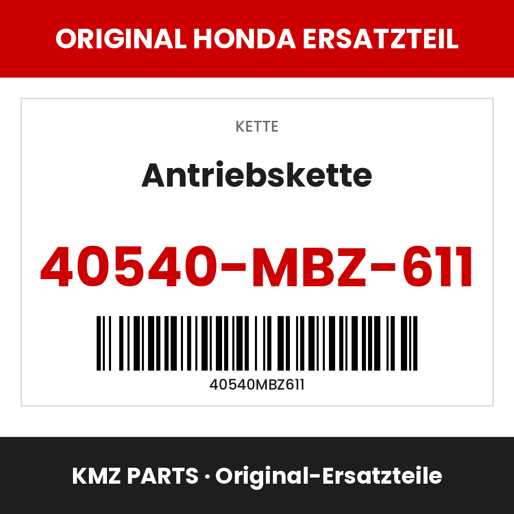 Honda Original Antriebskette 40540-MBZ-611