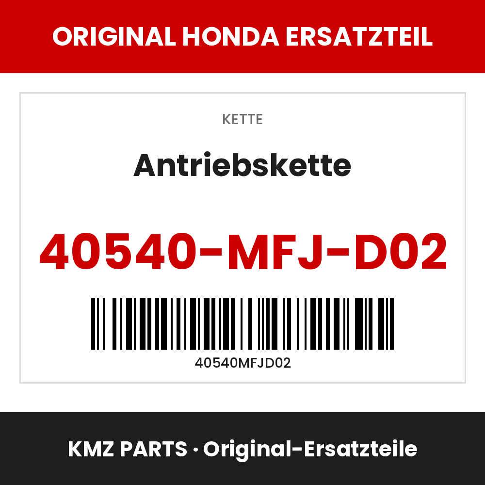 Honda Original Antriebskette 40540-MFJ-D02