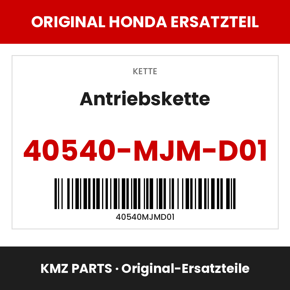 Honda Original Antriebskette 40540-MJM-D01