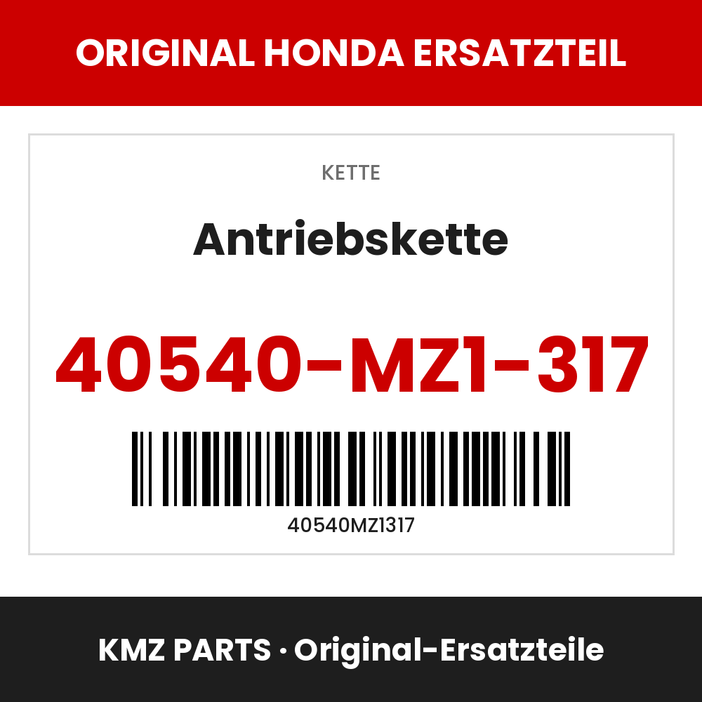 Honda Original Antriebskette 40540-MZ1-317