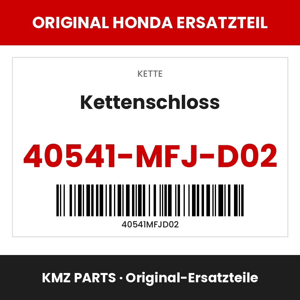 Honda Original Kettenschloss 40541-MFJ-D02