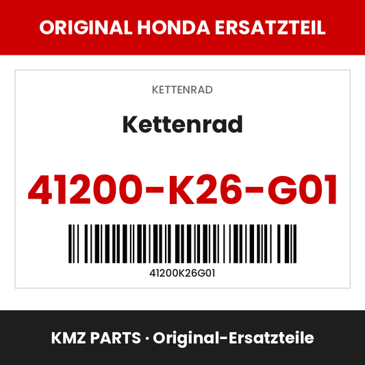 Honda Original Kettenrad 41200-K26-G01