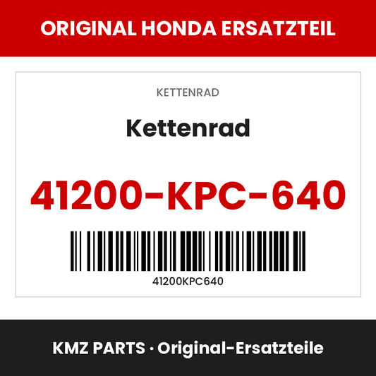 Honda Original Kettenrad 41200-KPC-640