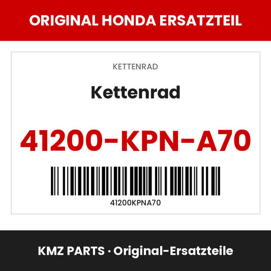 Honda Original Kettenrad 41200-KPN-A70