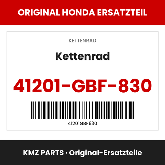 Honda Original Kettenrad 41201-GBF-830