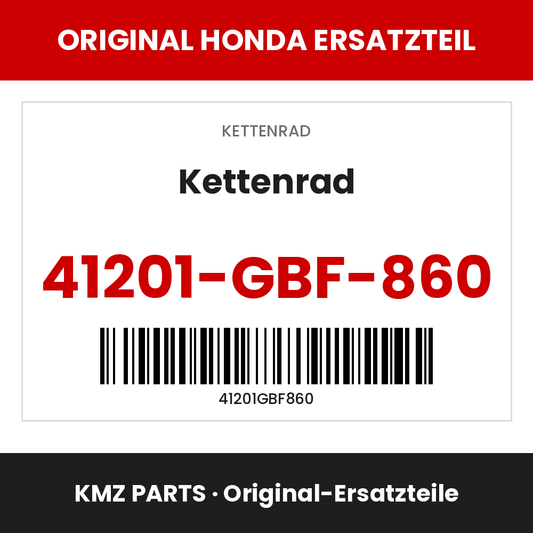 Honda Original Kettenrad 41201-GBF-860