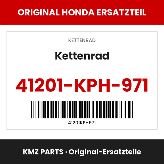 Honda Original Kettenrad 41201-KPH-971