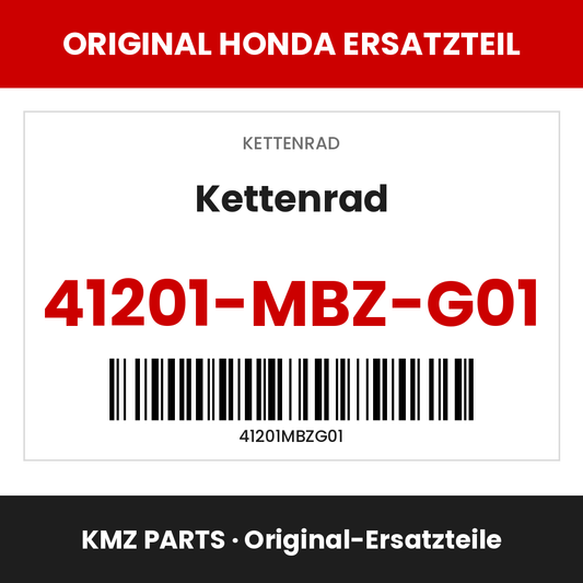 Honda Original Kettenrad 41201-MBZ-G01
