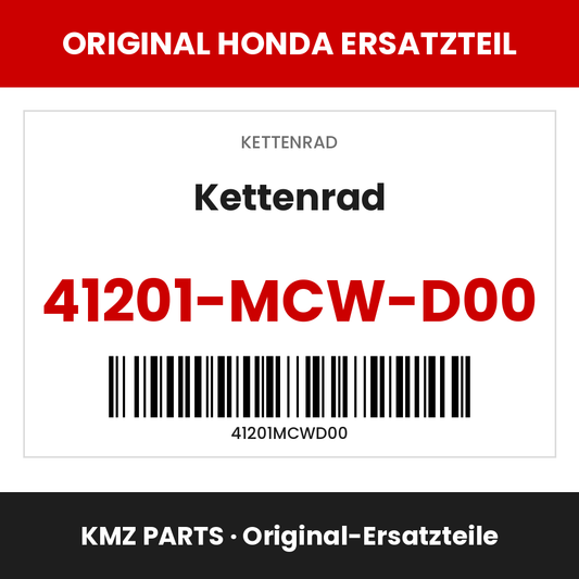 Honda Original Kettenrad 41201-MCW-D00