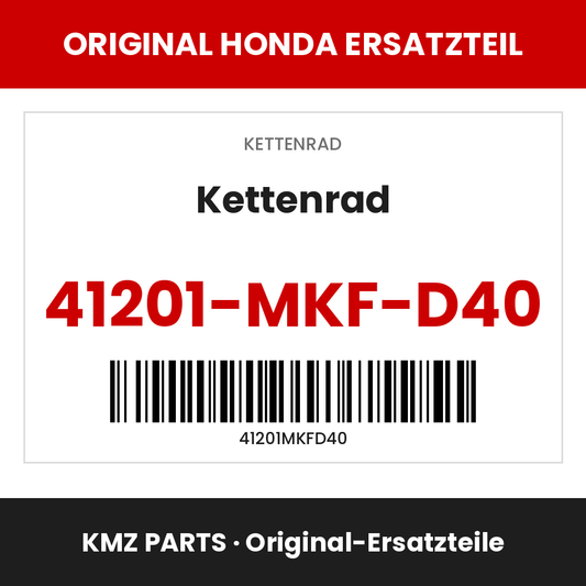 Honda Original Kettenrad 41201-MKF-D40