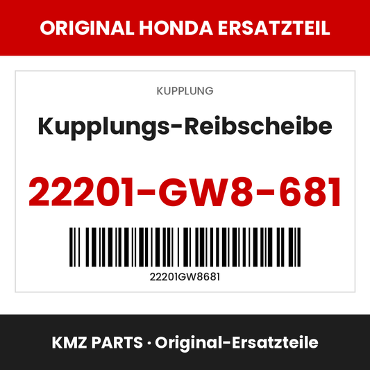 Honda Original Kupplungs-Reibscheibe 22201-GW8-681