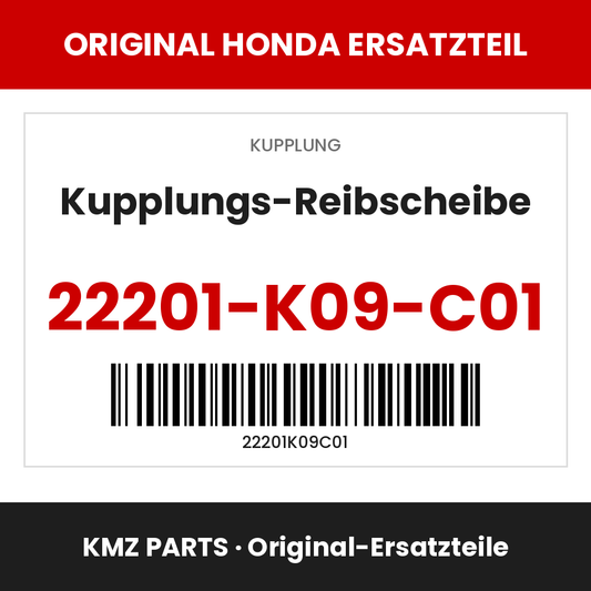 Honda Original Kupplungs-Reibscheibe 22201-K09-C01
