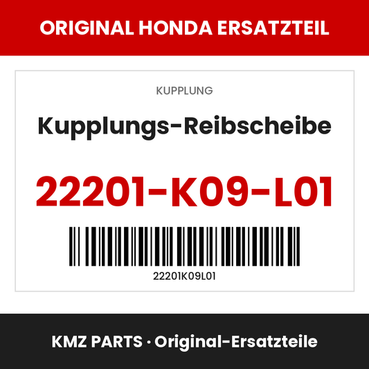 Honda Original Kupplungs-Reibscheibe 22201-K09-L01