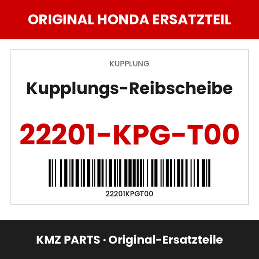 Honda Original Kupplungs-Reibscheibe 22201-KPG-T00
