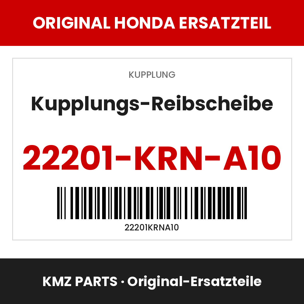 Honda Original Kupplungs-Reibscheibe 22201-KRN-A10