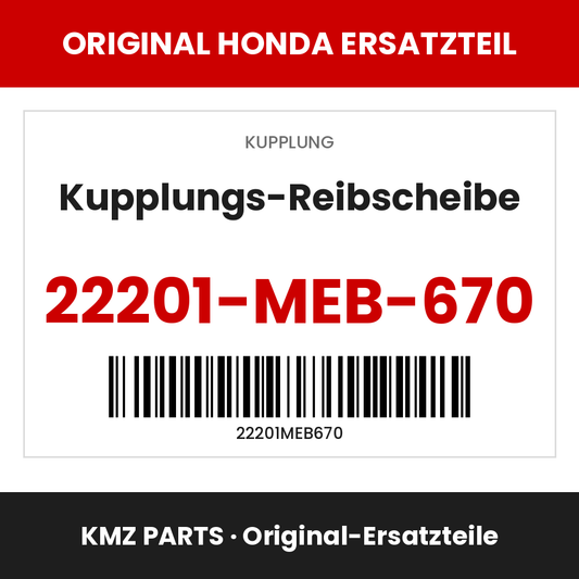 Honda Original Kupplungs-Reibscheibe 22201-MEB-670